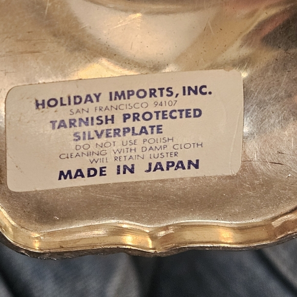 Elegant Silver Plated Decorative Bowl - Picture 7 of 7